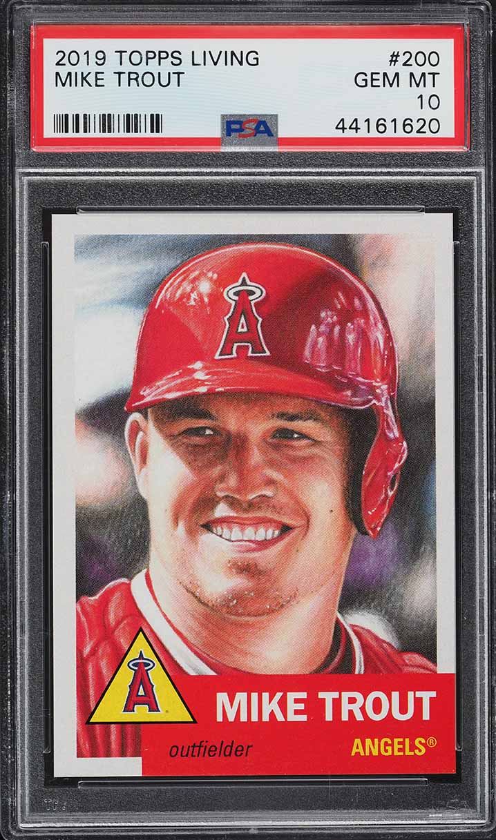 2019 Topps Living Mike Trout #200 PSA 10 GEM MINT