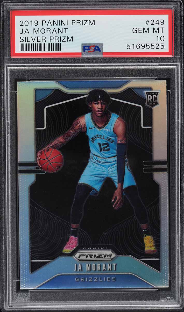 2019 Prizm Ja Morant Silver #249 PSA 10 | Card Ladder