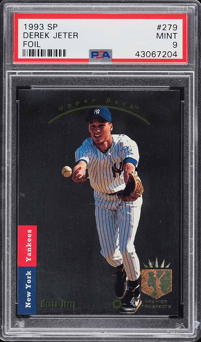 1993 SP Foil Derek Jeter ROOKIE #279 PSA 9 MINT