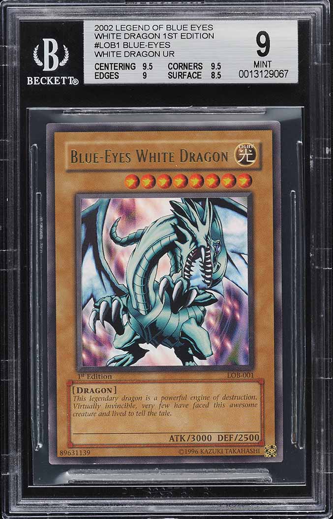 2002 Yu-Gi-Oh! God Cards The Winged Dragon Of Ra #GBI-003 BGS 9.5 GEM MINT  on Fanatics Collect