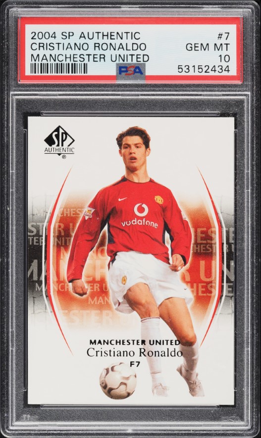 2006 Panini World Cup Germany Cristiano Ronaldo #169 PSA 8 NM-MT