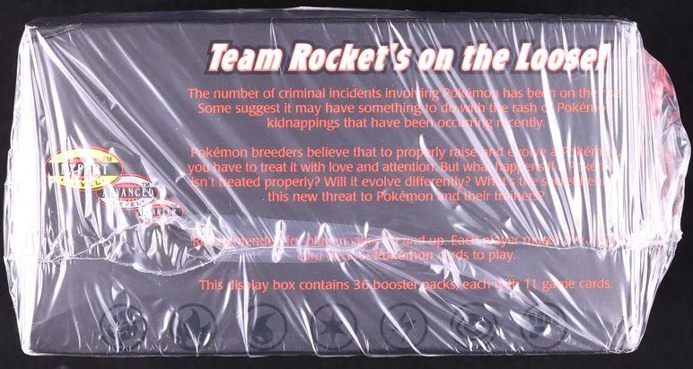 team rocket's booster box 2000 Pokemon Rocket 1st Edition Sealed on Fanatics Collect Discover the 2000 WOTC Pokemon Team Rocket foil pack Glory of Team Rocket Booster