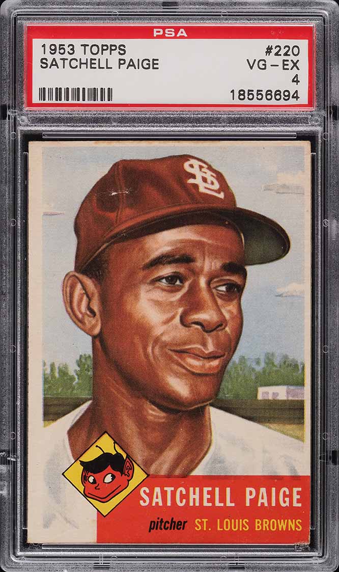 1953 Topps Satchell Paige #220 PSA 4 VGEX