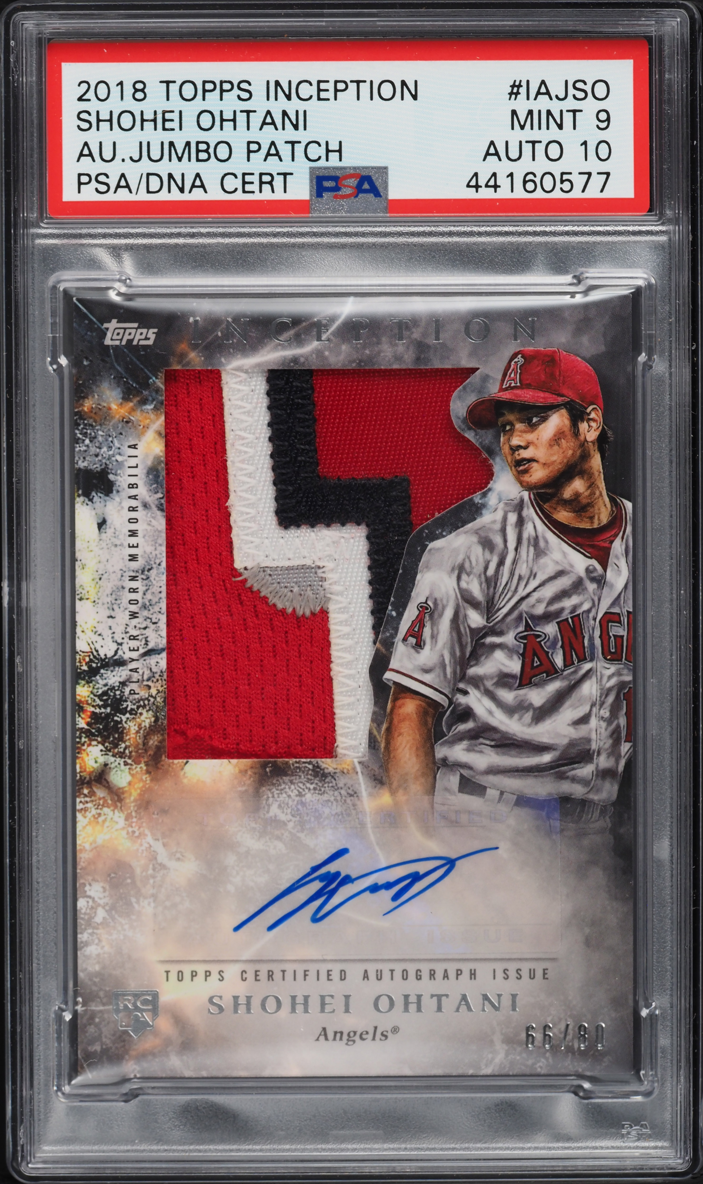 2018 Topps Ref Ohtani /569 RC PSA9 大谷 2018 Topps High Tek #HT-SO Shohei Ohtani PSA 9 Mint Rookie Card