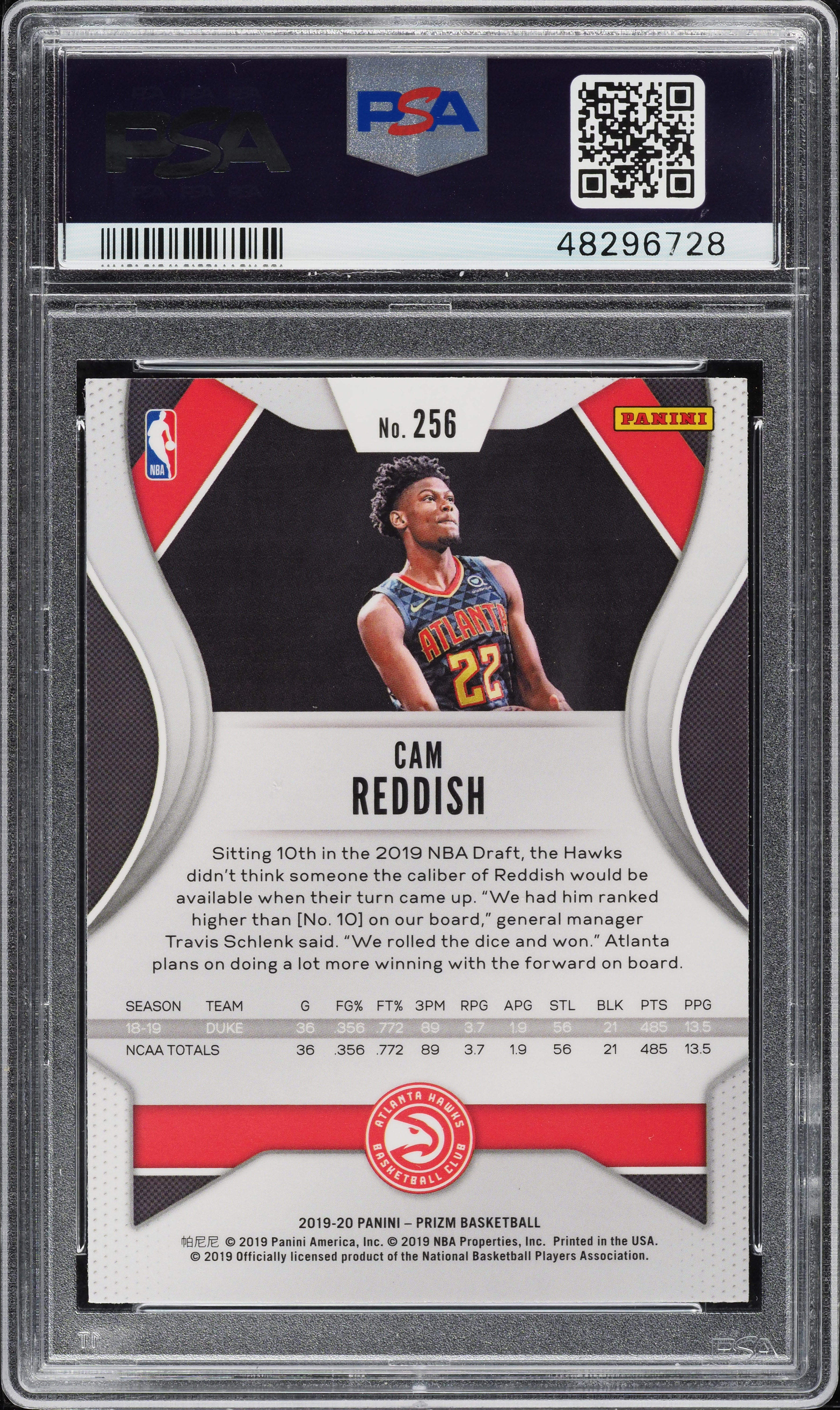 その他 2019 Cam Reddish Select White Prizm NBA その他 2019 Cam Reddish Select White Prizm NBA Cam Reddish 2019