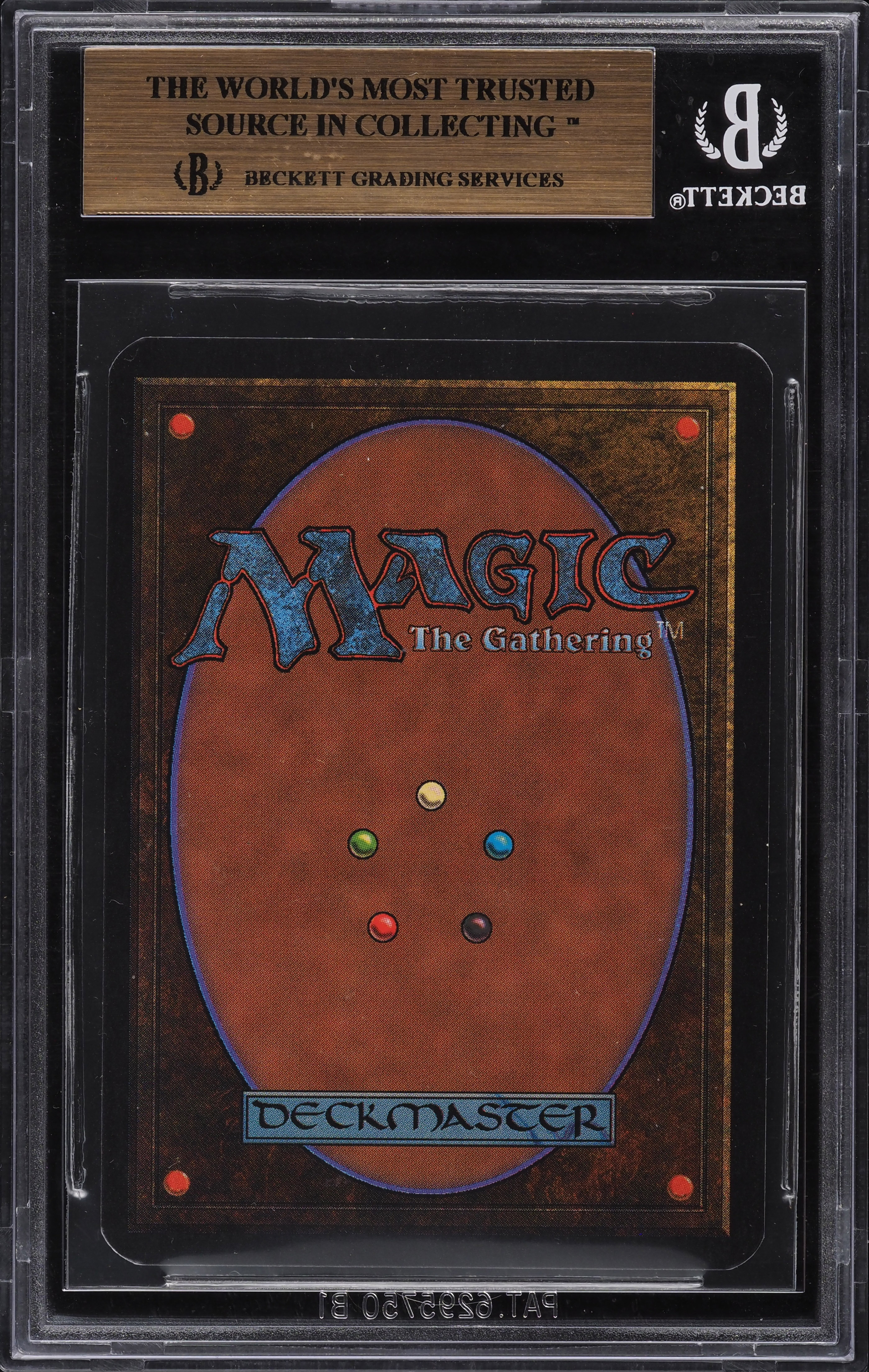 1993 Magic The Gathering MTG Alpha Gloom U K BGS 9.5 GEM MINT on
