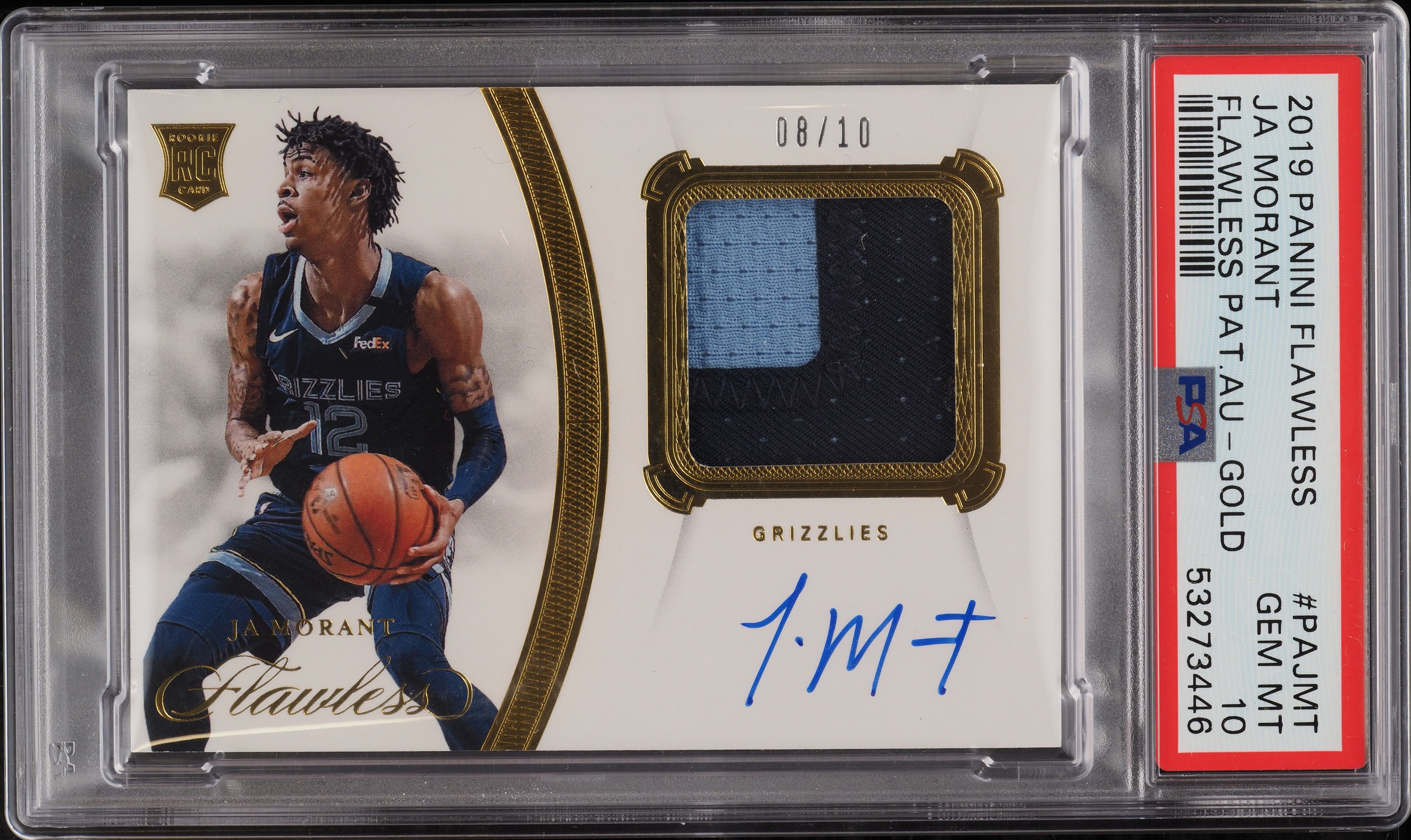 NBA FLAWLESS 19 RC PATCH AUTO ジャモラント RPA NBA FLAWLESS 19 RC PATCH AUTO ジャモラント RPA NBA FLAWLESS 19 RC