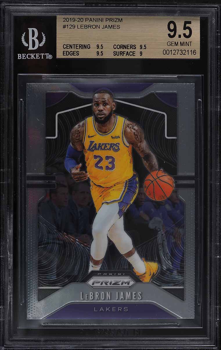 lebron james prizm 2019