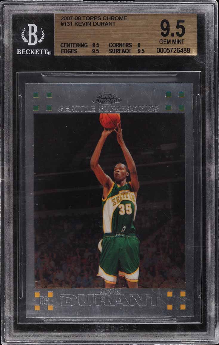その他 Kevin Durant RC and GU card XMAS SALE 2007-08 Topps #112 Kevin Durant Rookie Black Border 50th