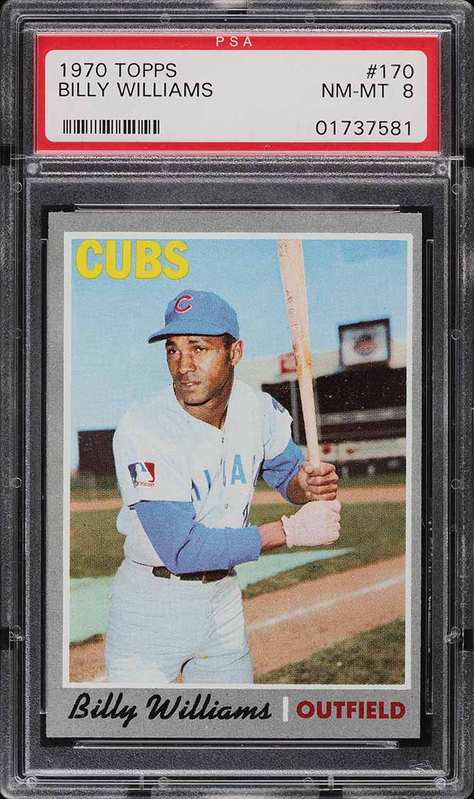1970 Topps Billy Williams #170 PSA 8 NM-MT