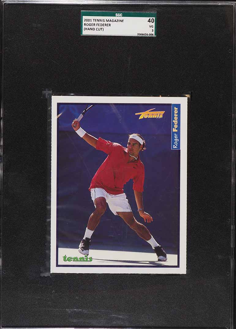 2003 Netpro Elite Tennis Roger Federer ROOKIE RC /2000 #3 PSA 9