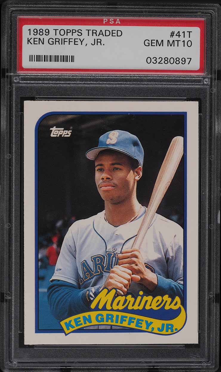 1989 Topps Traded Ken Griffey Jr. ROOKIE #41T PSA 10 GEM MINT