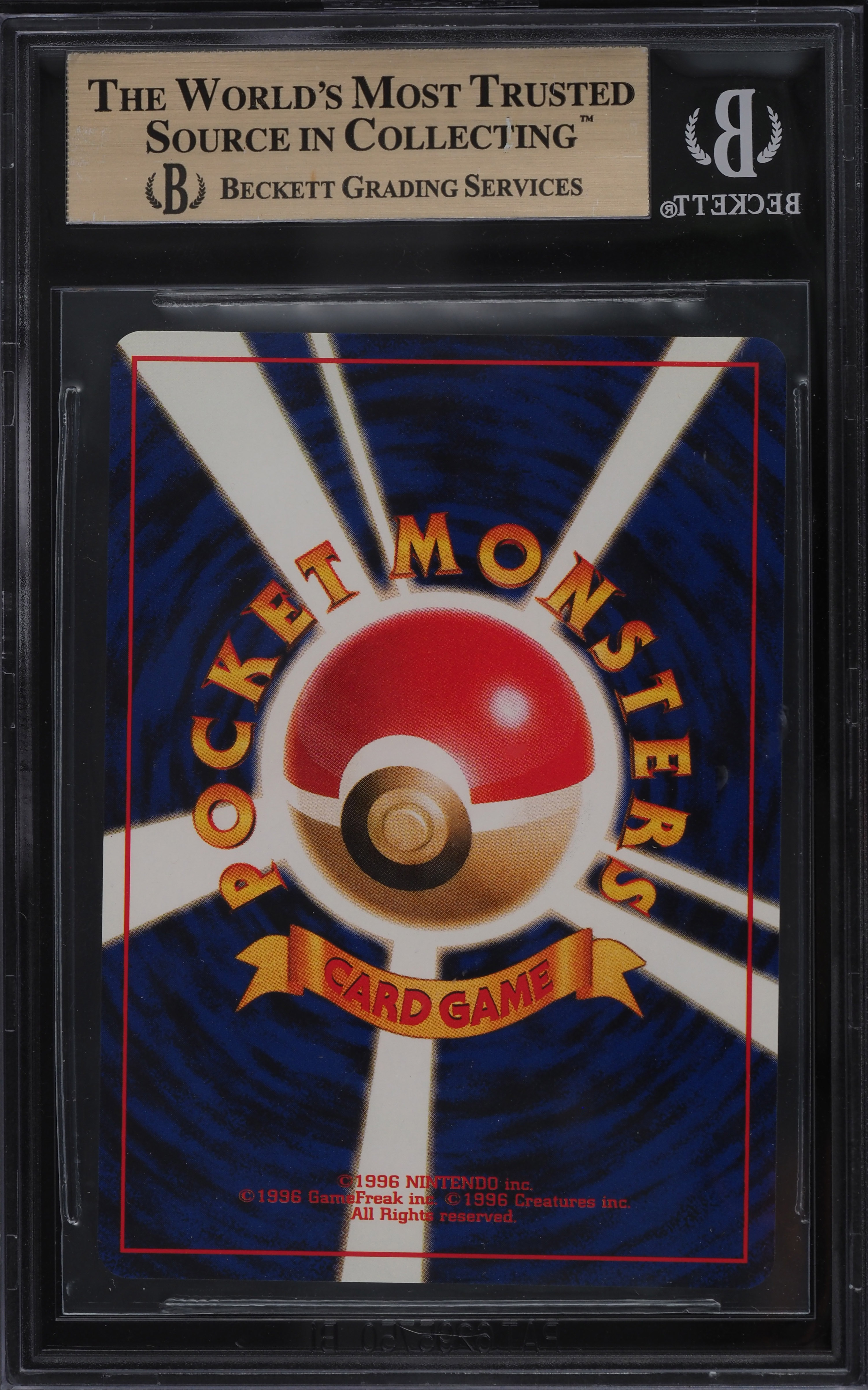 1999 Pokemon Japanese CD Promo Holo Charizard BGS 9.5 GEM MINT on