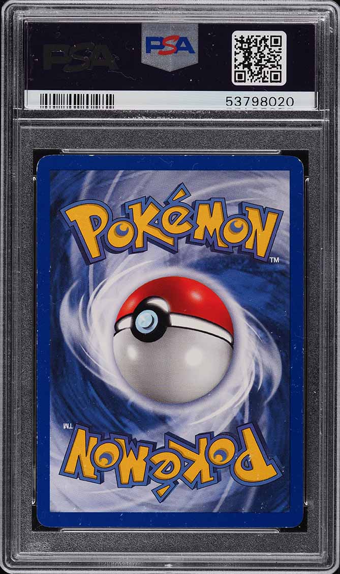1999 Pokemon Base Set Shadowless 1st Edition Holo Blastoise #2 PSA 7 NRMT