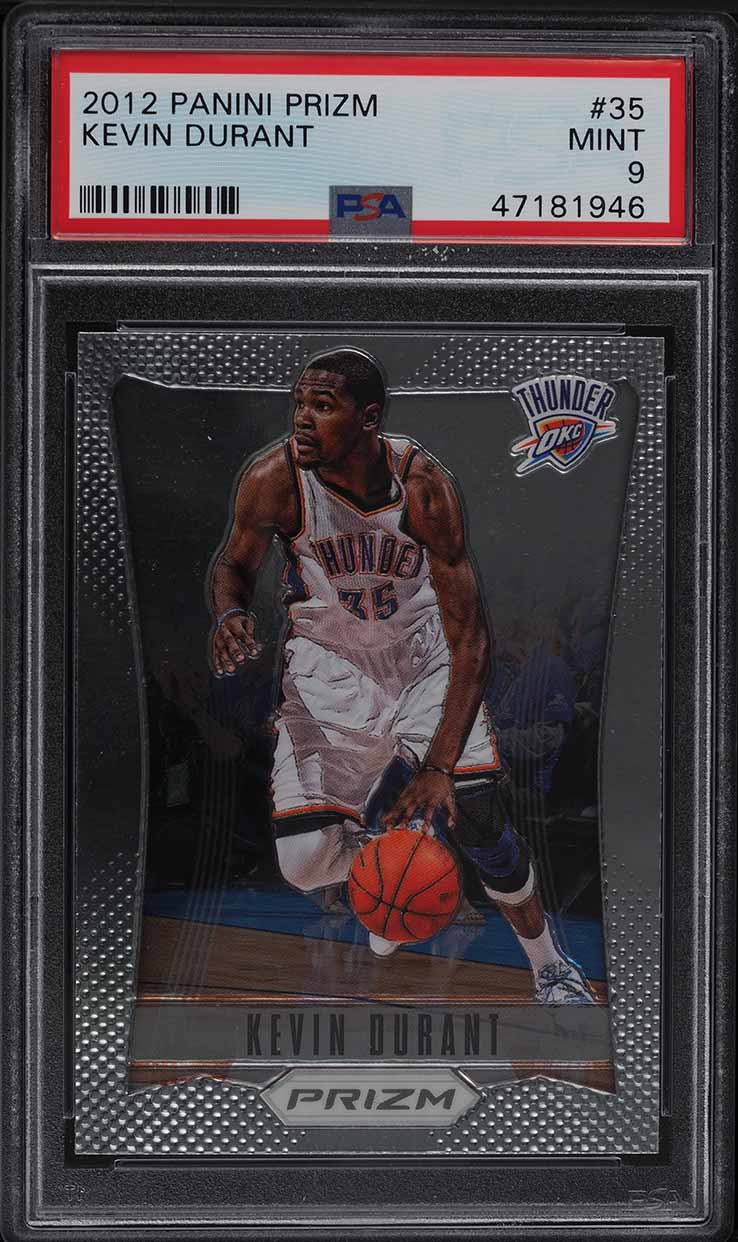 2012 Panini Prizm Kevin Durant #35 PSA 9 MINT