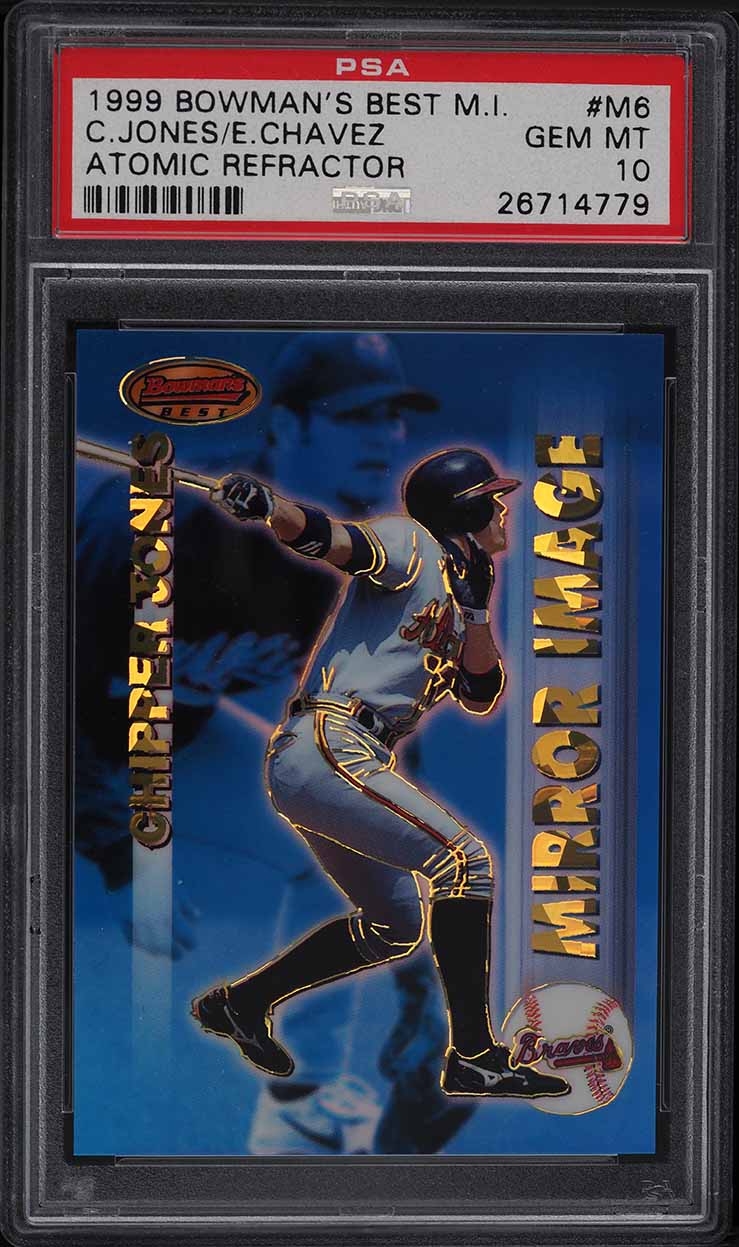 1999 Bowman's Best Atomic Refractor Kobe Bryant /100 #95 PSA 9