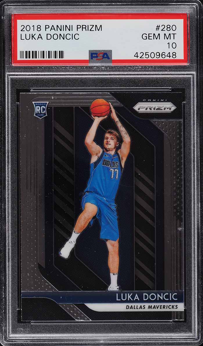 2018 Panini Prizm Luka Doncic ROOKIE #280 PSA 10 GEM MINT