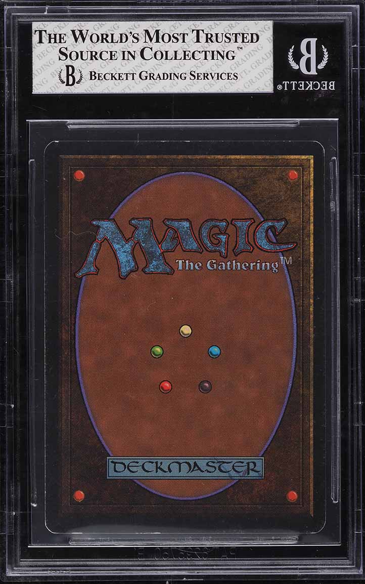 1993 Magic The Gathering MTG Unlimited Dual Land Badlands R L BGS