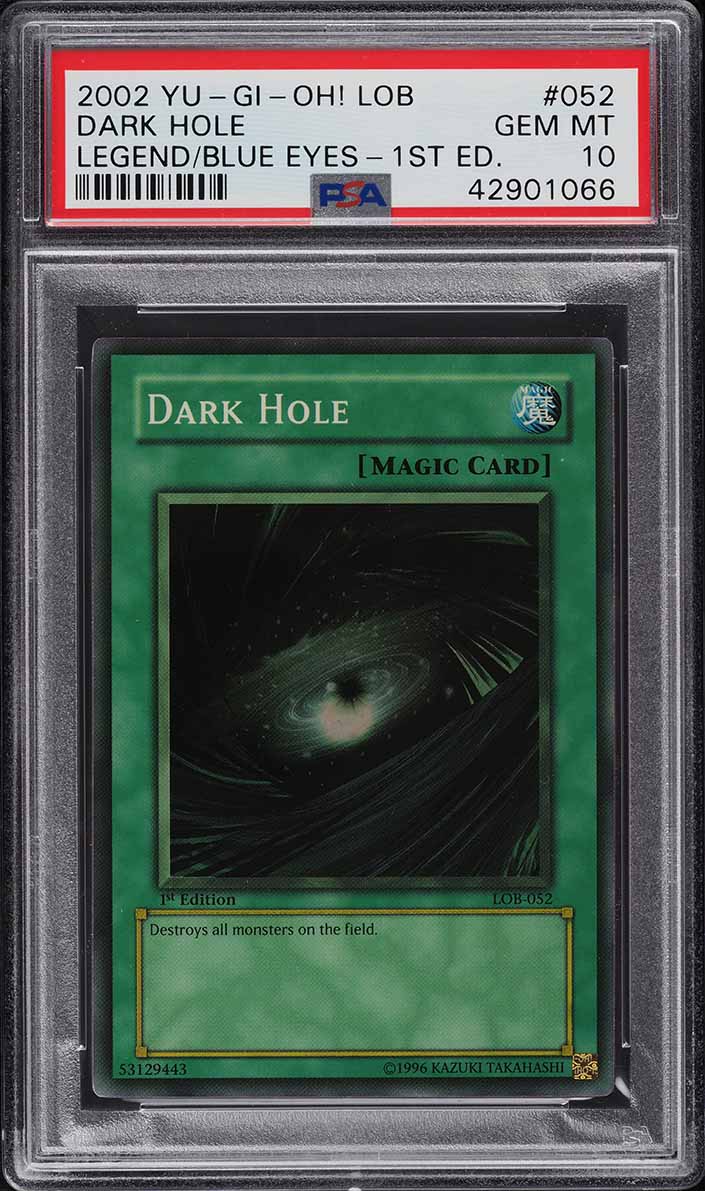 yugioh dark hole card Yu-Gi-Oh! - - LEHD-ENB21 - Ultra Rare - 1st Edition - Legendary Hero Decks You can only use each of the following effects of Dark Hole Dragon once per turn 2002 Yu-Gi-Oh! Legend Of Blue-Eyes