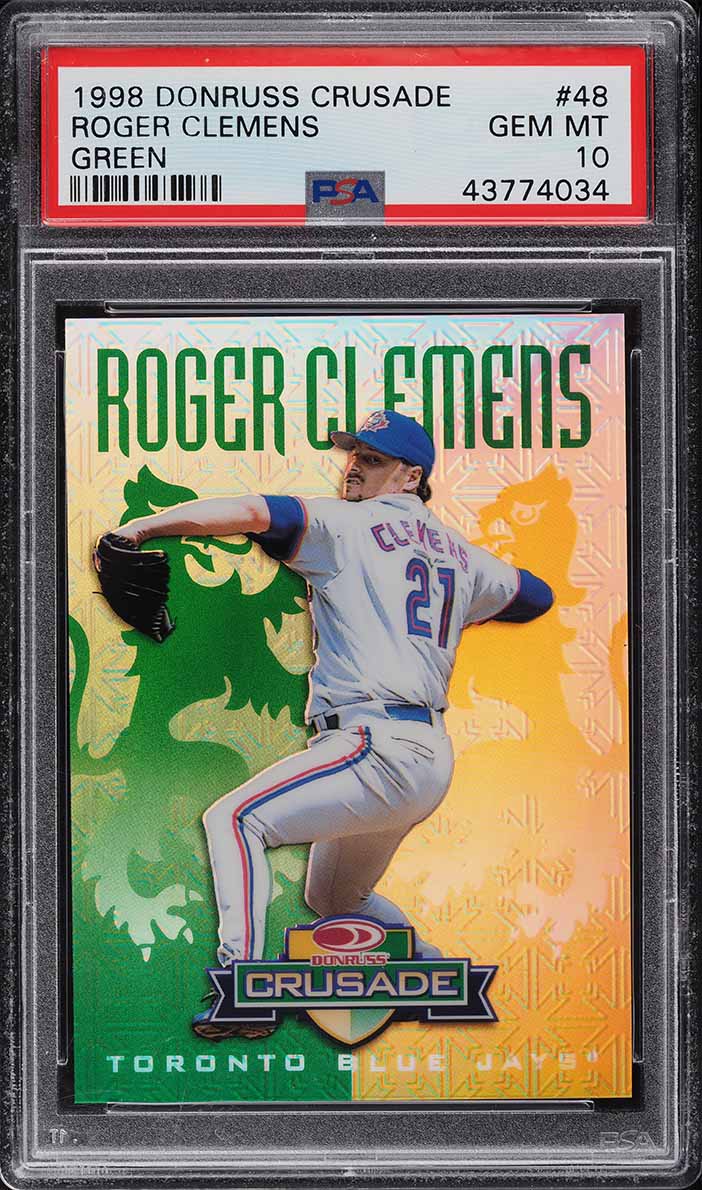 野茂英雄 1998 【野茂英雄】1998 Donruss Crusade Green Donruss Crusade