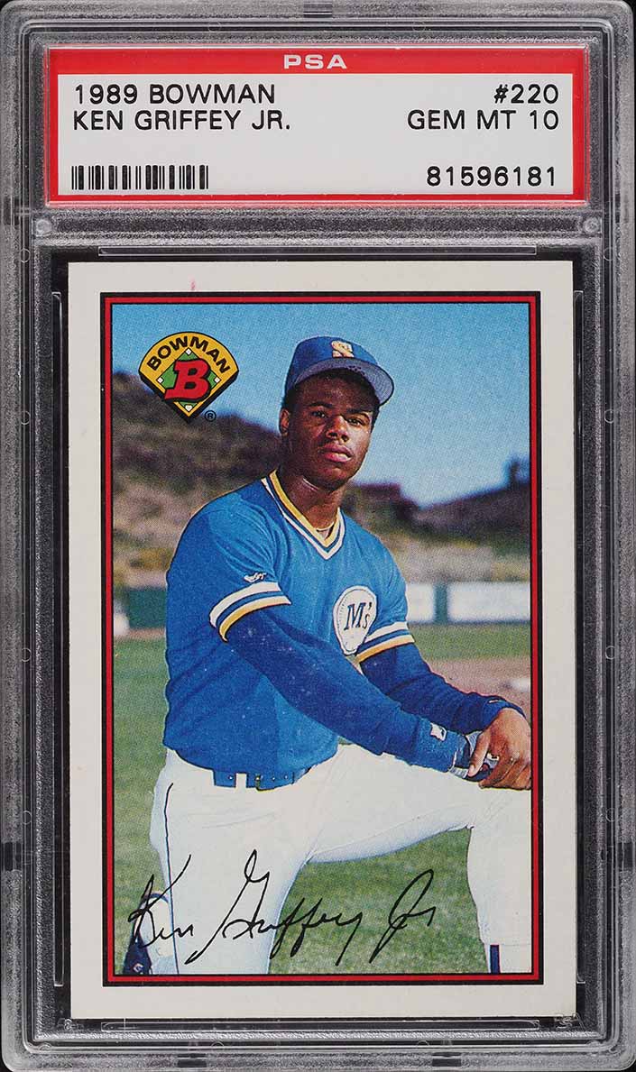1989 Bowman Ken Griffey Jr. ROOKIE #220 PSA 10 GEM MINT
