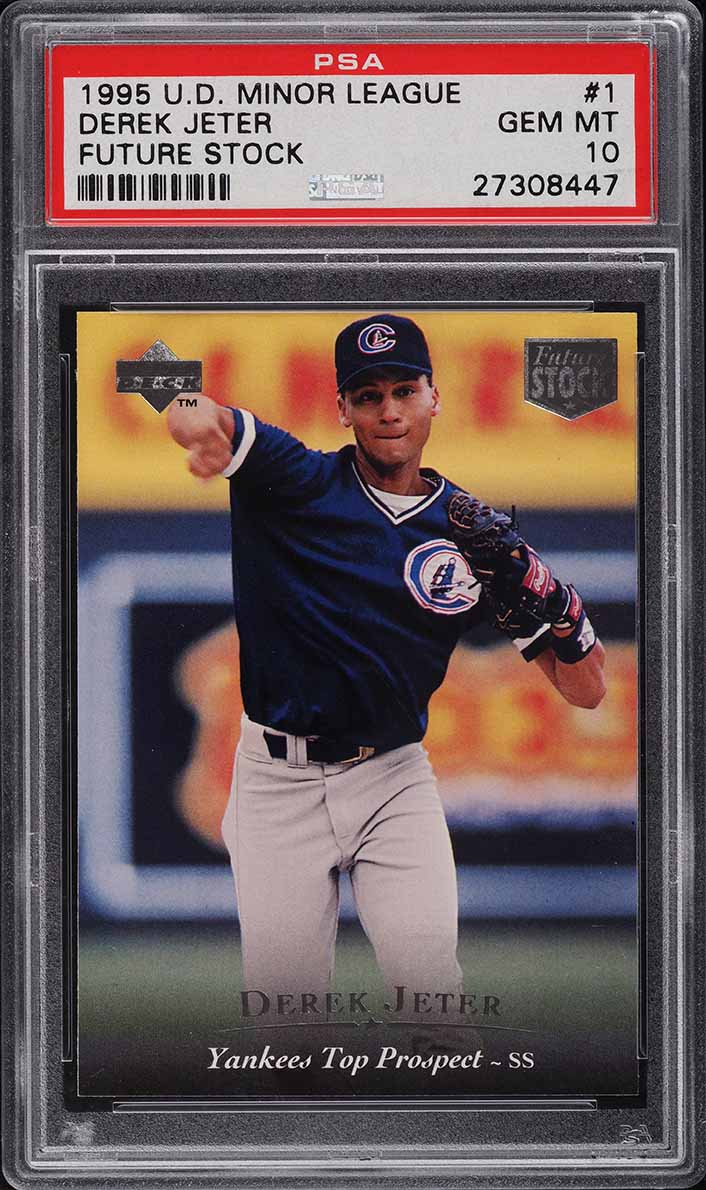 1995 Upper Deck Minor League Derek Jeter ROOKIE #1 PSA 10 GEM MINT
