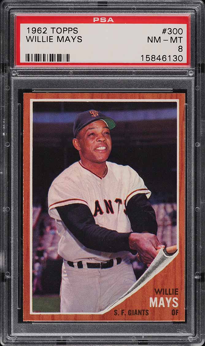 1962 Topps Willie Mays #300 PSA 8 NM-MT (PWCC-S)