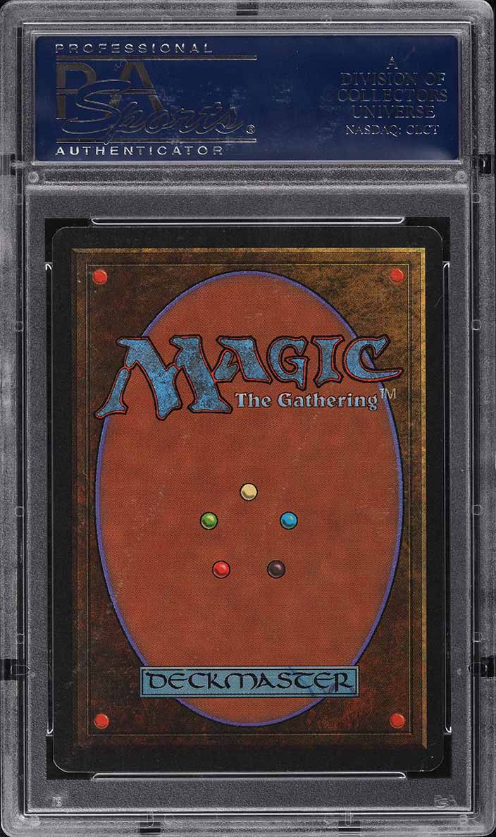 1994 Magic The Gathering MTG Legends Chain Lightning C R PSA 10 GEM MINT