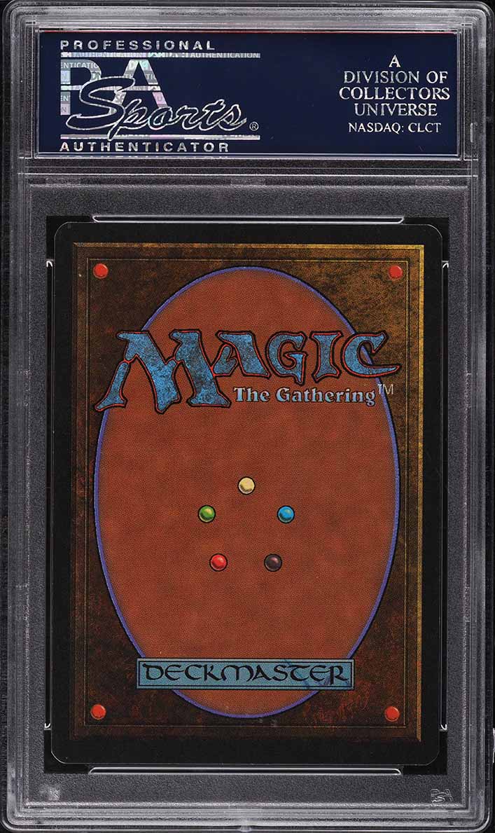 1994 Magic The Gathering MTG Legends Chain Lightning C R PSA 10 GEM MINT