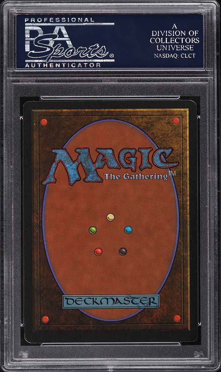 1994 Magic The Gathering MTG Legends Chain Lightning C R PSA 10 GEM MINT
