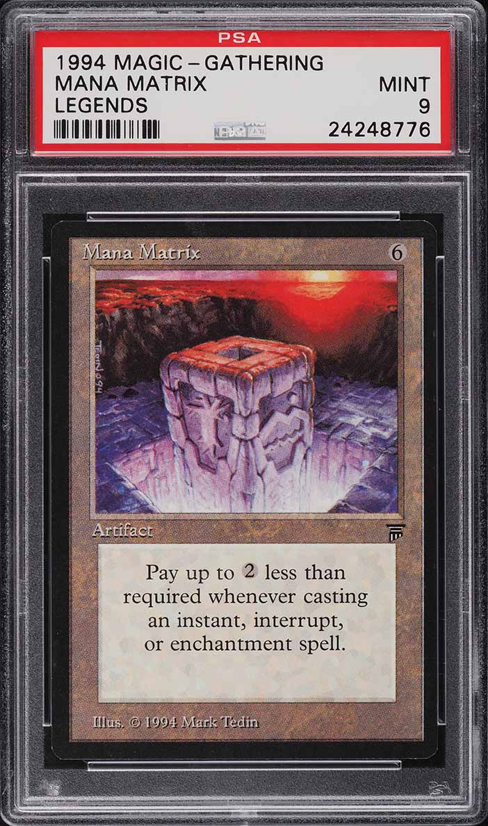 1994 Magic The Gathering MTG Revised Dual Land Plateau CGC 8.5 NM 