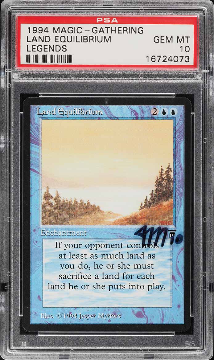 1993 Magic The Gathering MTG Unlimited Animate Dead PSA 10 GEM