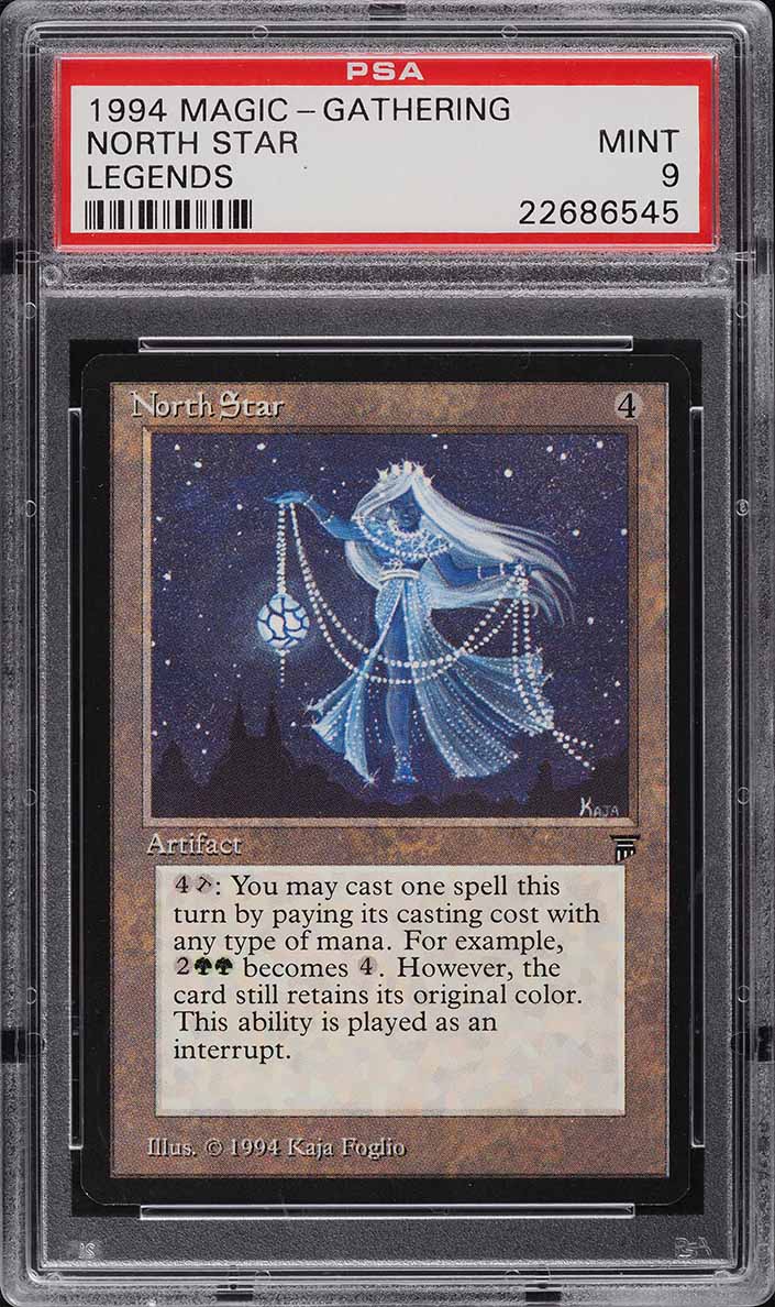 1994 Magic The Gathering MTG Legends North Star R1 BGS 8 NM-MT on