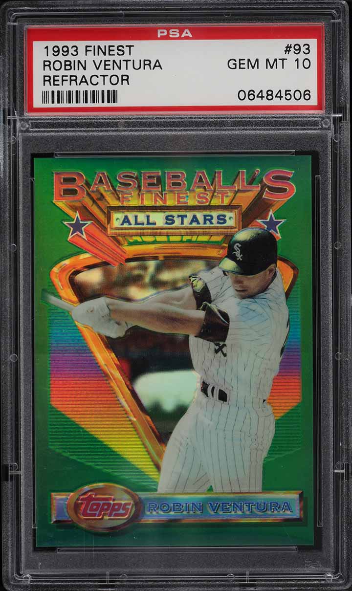 1993 Finest Refractor Robin Ventura ALL-STAR #93 PSA 10 GEM MINT