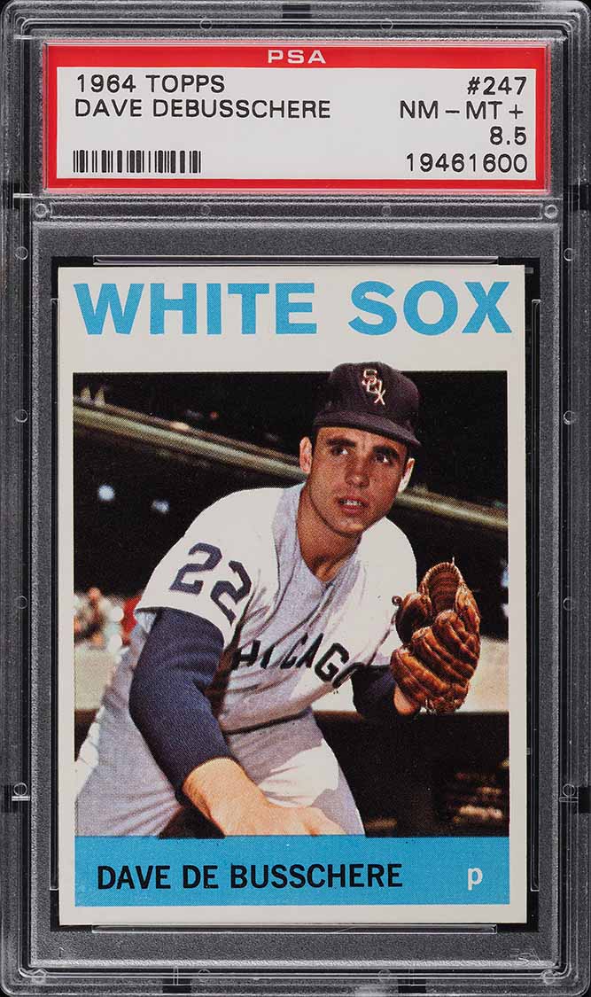 1964 Topps Dave DeBusschere #247 PSA 8.5 NM-MT+