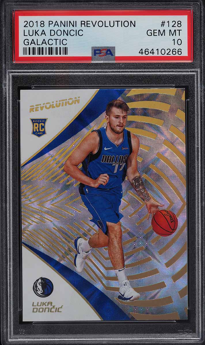 2018 Panini Revolution Galactic Luka Doncic ROOKIE #128 PSA 10 GEM MINT