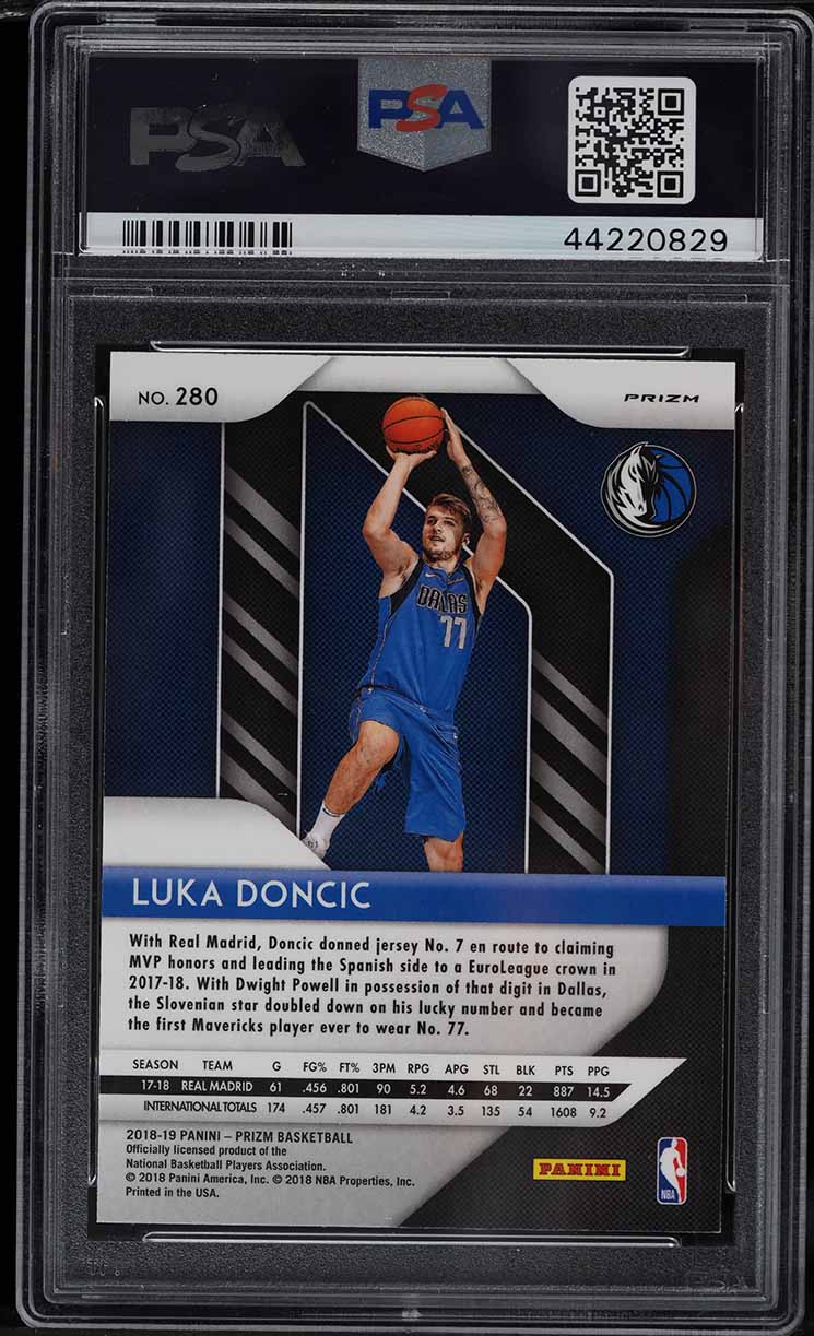 その他 Luka Doncic Select Premier RC PSA 10 2023 Panini Select Luka Doncic Premier Neon Orange Pulsar #05/15