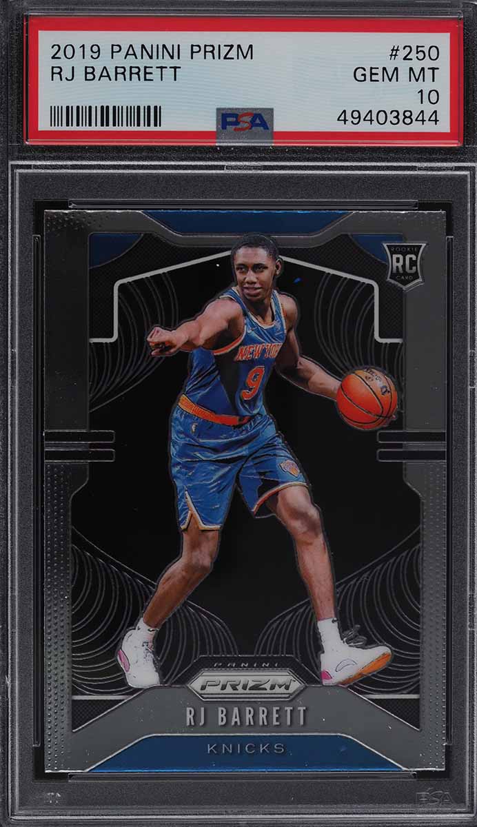 2019 Panini Prizm RJ Barrett ROOKIE #250 PSA 10 GEM MINT