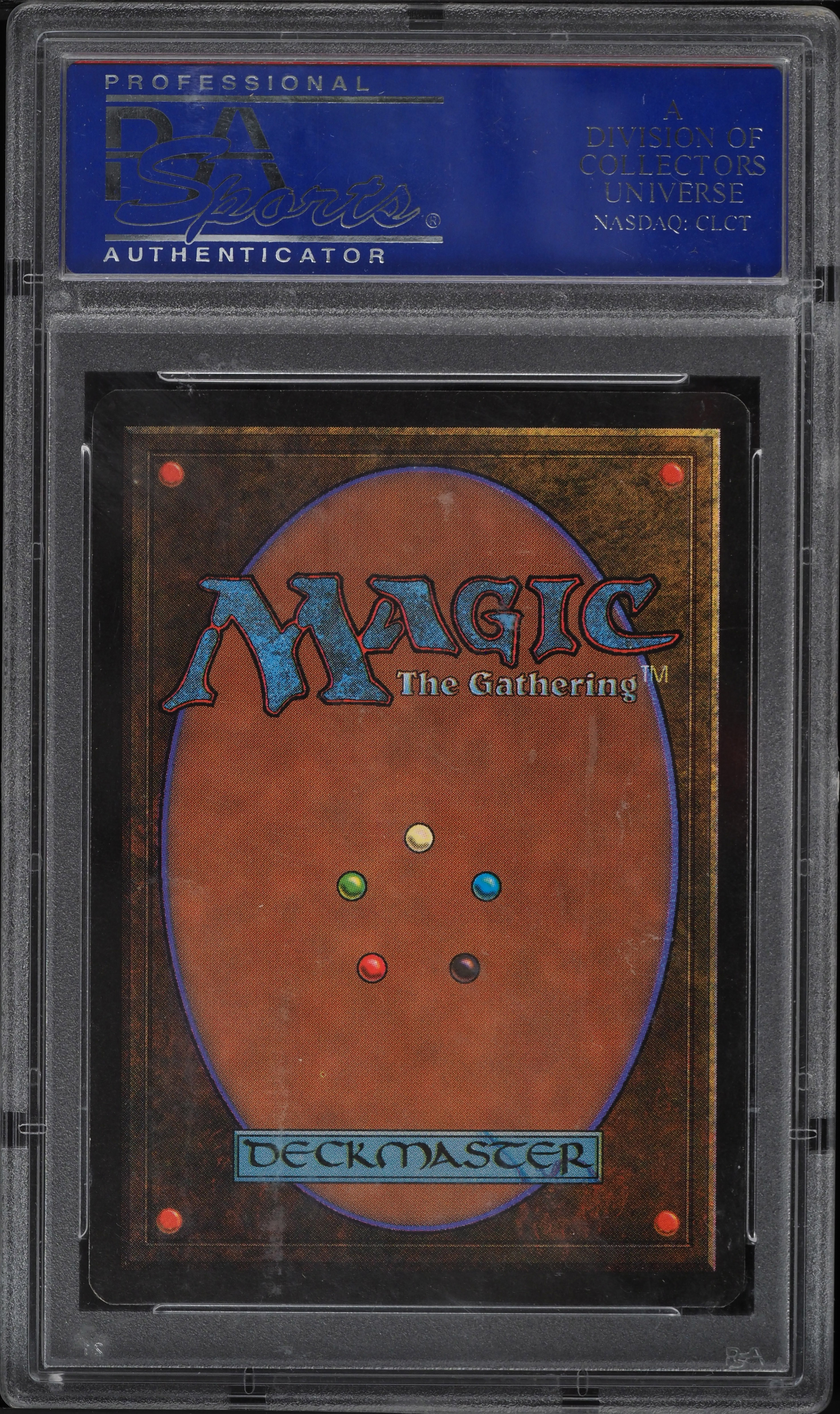 1993 Magic The Gathering MTG Beta Gauntlet Of Might R A PSA 8 NM