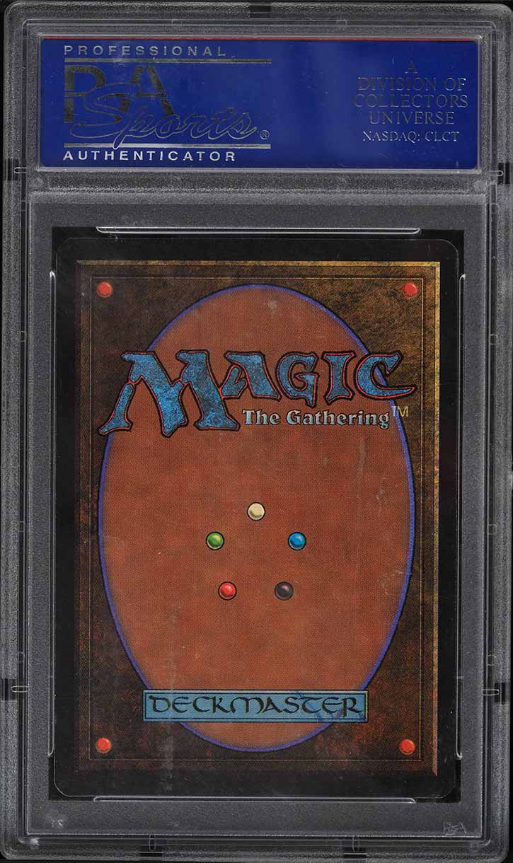 1993 Magic The Gathering MTG Beta Gauntlet Of Might R A PSA 8 NM