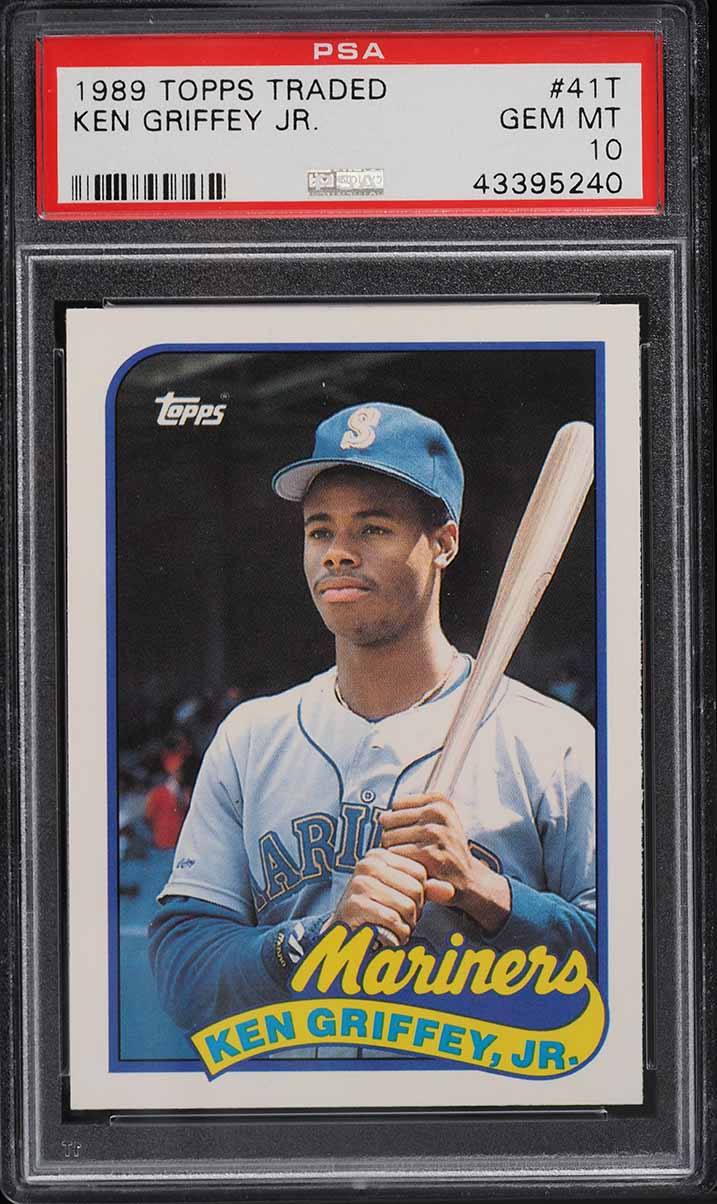 1989 Topps Traded Ken Griffey Jr. ROOKIE #41T PSA 10 GEM MINT