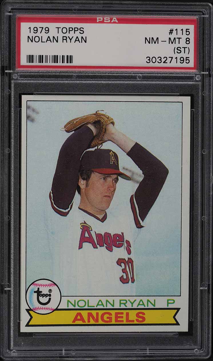1979 Topps Nolan Ryan #115 PSA 8(st) NM-MT on Fanatics Collect