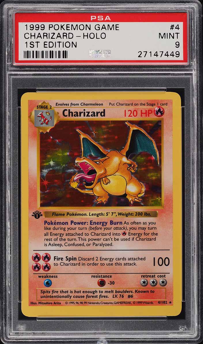 2008 Pokemon Diamond & Pearl Stormfront Holo Charizard #103 PSA 9 MINT on  Fanatics Collect