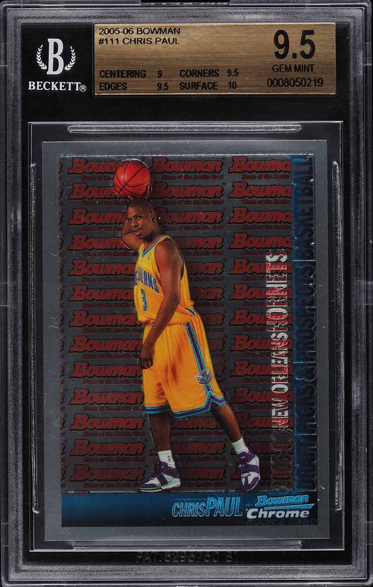 2007 Topps Chrome Kevin Durant ROOKIE RC #131 BGS 9.5 GEM MINT on