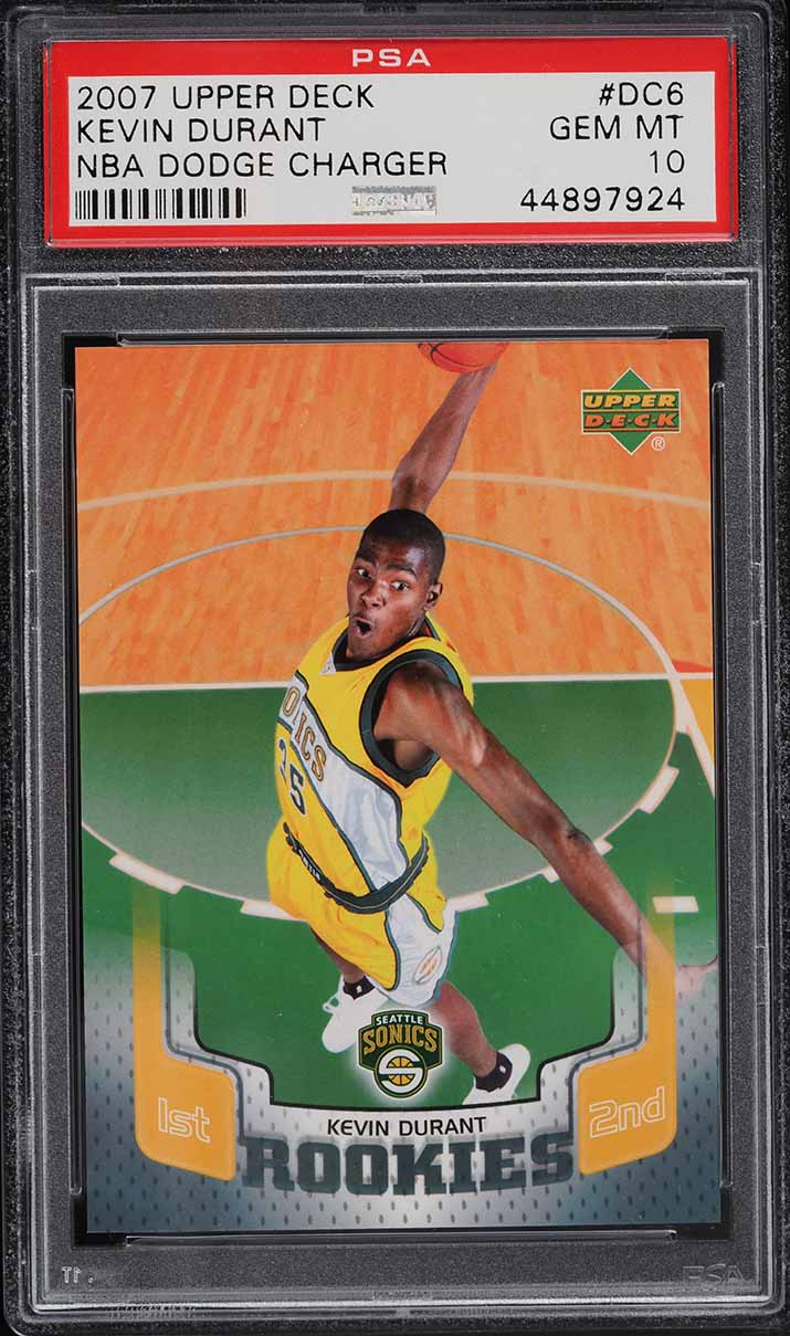 2007 Topps Chrome Orange Refractor Kevin Durant ROOKIE /199 #131