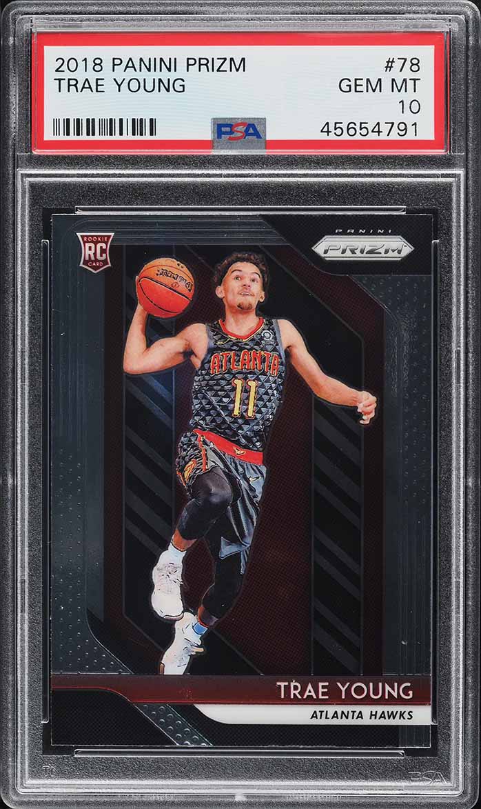 2018 Prizm Trae Young Base #78 PSA 10 | Card Ladder