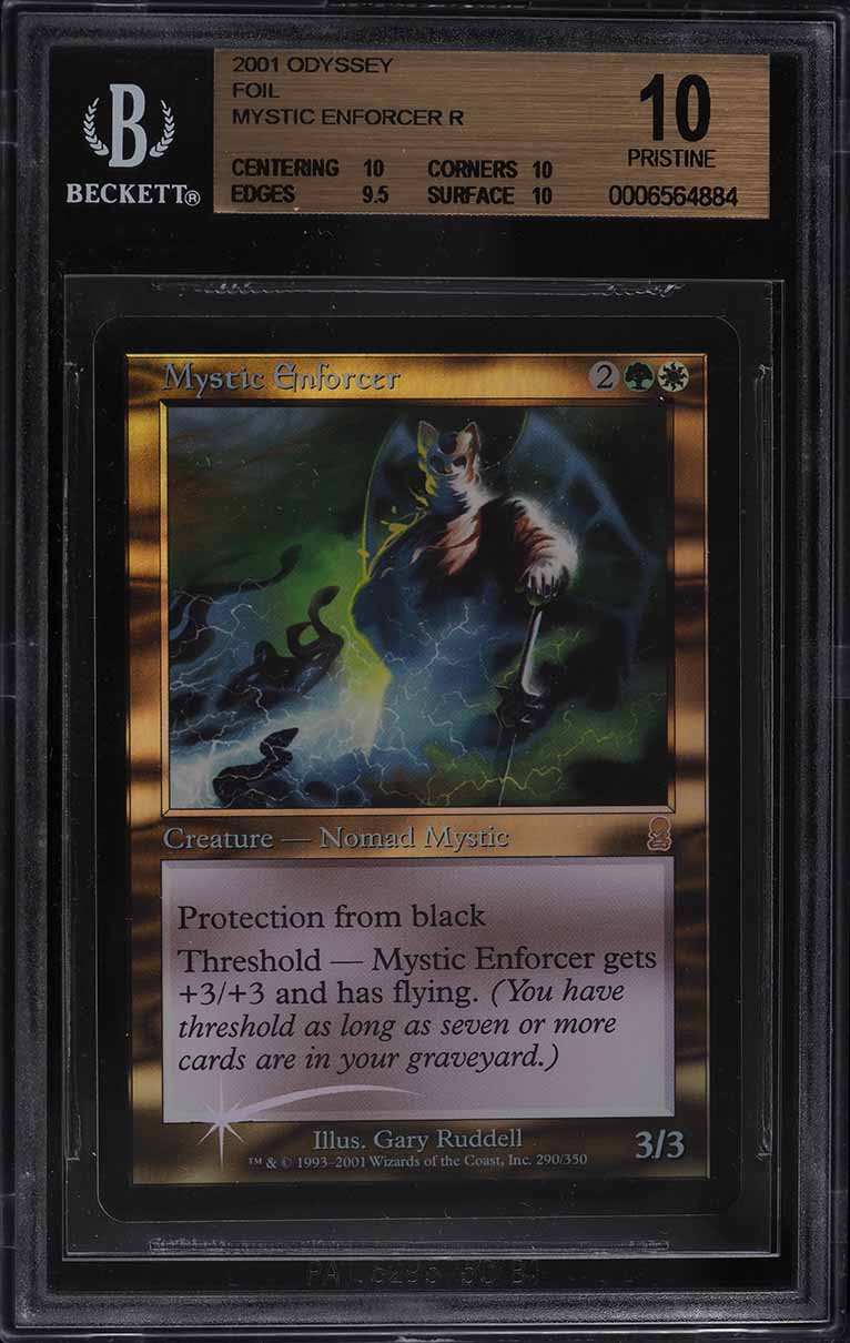 2001 Magic The Gathering MTG Seventh Edition Foil Reprocess BGS