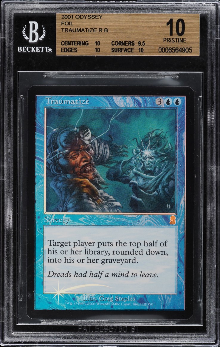 2001 Magic The Gathering MTG Seventh Edition Foil Reprocess BGS