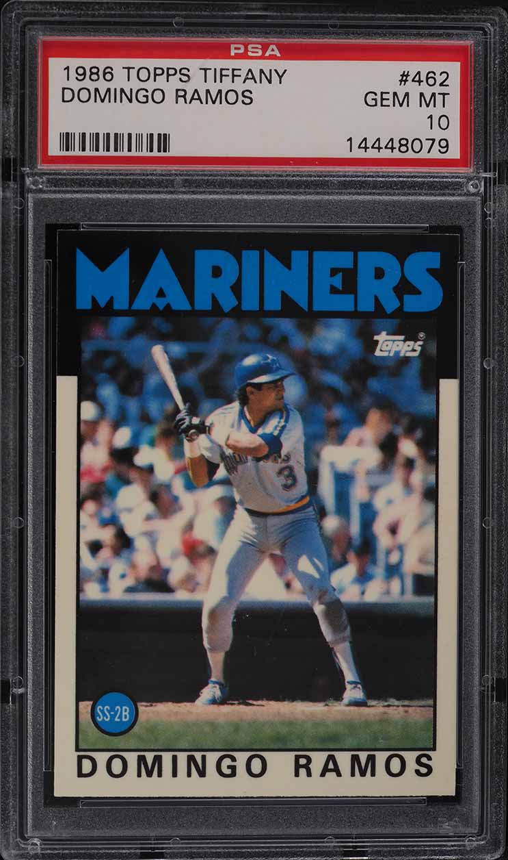 1986 Topps Tiffany Domingo Ramos #462 PSA 10 GEM MINT