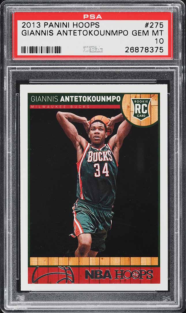 2013 Hoops Giannis Antetokounmpo Base #275 PSA 10 | Card Ladder